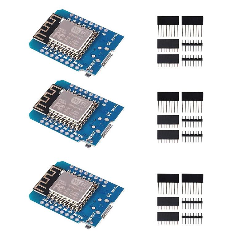 Buy 1/3/5/10pcs ESP8266 ESP-12F NodeMcu D1 Mini Module WeMos Lua WiFi ...