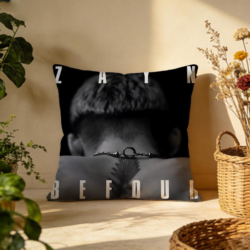 Popular ZZayn Malikes Cushion Cover Versatile DoubleSided Pillow Case Fit for Sofa Bed Car Daily Decor