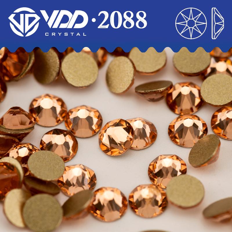 VDD SS16-SS30 High Quality 2088 Rhinestones Crystal Flatback 8 Big 8 Small 16cut Stones for DIY Crafts Nail Art Decoration