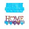 Convenient Silicone Mold Silicone Resin Casting Moulds DIY Craft Molds Unique Ornament Moulds for Crafting Keychains