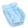 Cute Dog Bed Comfortable Foldable Washable Pet Bed Soft Calming Sping Puppy Bed for Home Pet Shop