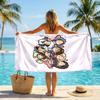 Twice Fashion Beach Towel: Ideal for Summer Adventures Soft, absorbent and quick drying suitable for swimming and bathing