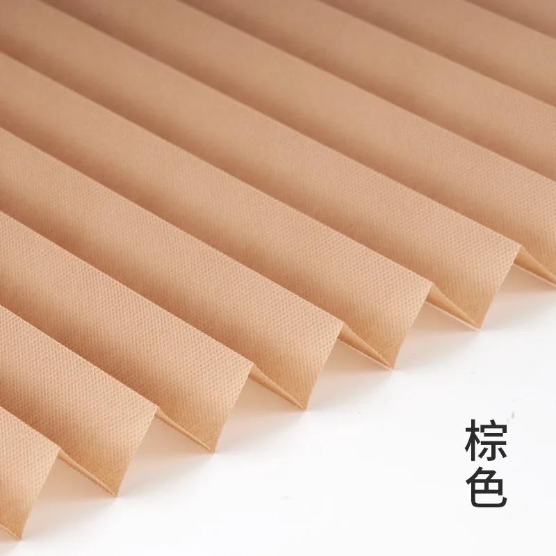 Black White Brown Chic Zebra Pleated Blinds For Bedroom Window Blinds Blackout Curtain Cheap Dropshipping 1 PC