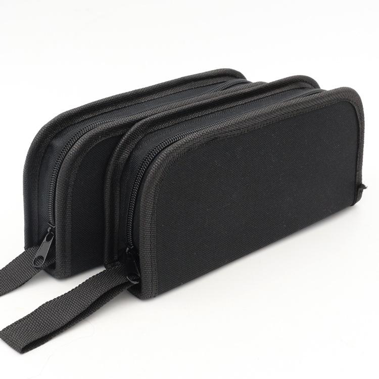 

Oxford Cloth Waist Toolkit Bag Screwdriver Drill Waist Tool Belt Hand Bag Electrician Repair Tool black#0