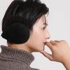 Kalınlaşmak Kış Unisex Kulaklık Polar Isıtıcı Kulaklık Sıcak Peluş Kumaş Kulaklık Kapak Earwarmers Kulak Örtüsü Isıtıcı Kulak Koruyucu