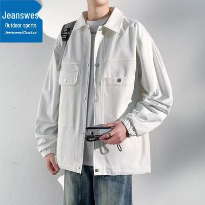 Jeanswest Men's Spring Fall Casual Outdoor Jacket