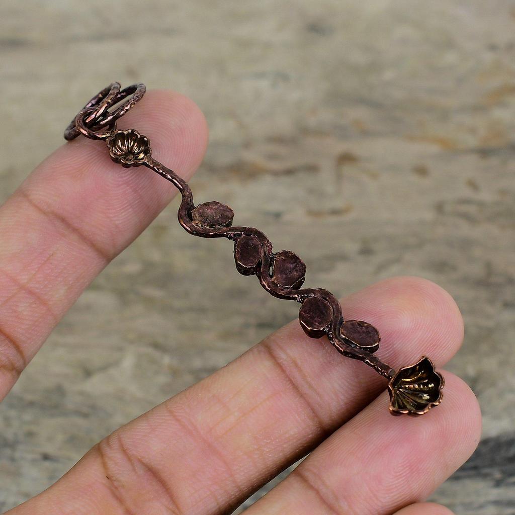 Ethiopian Opal Pendant Electroformed Copper Pendant Handmade Gemstone Pendant Unique Electroformed Jewelry Antique Pendant Anniversary Gifts