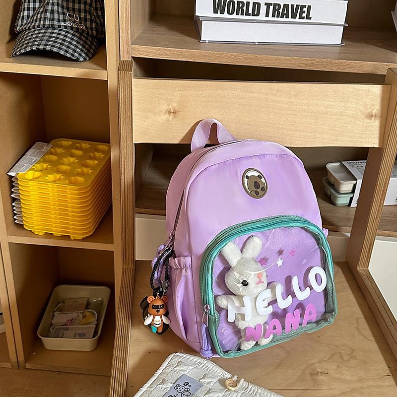 High value, fresh and sweet, casual, simple and lightweight backpack for primary and secondary school students