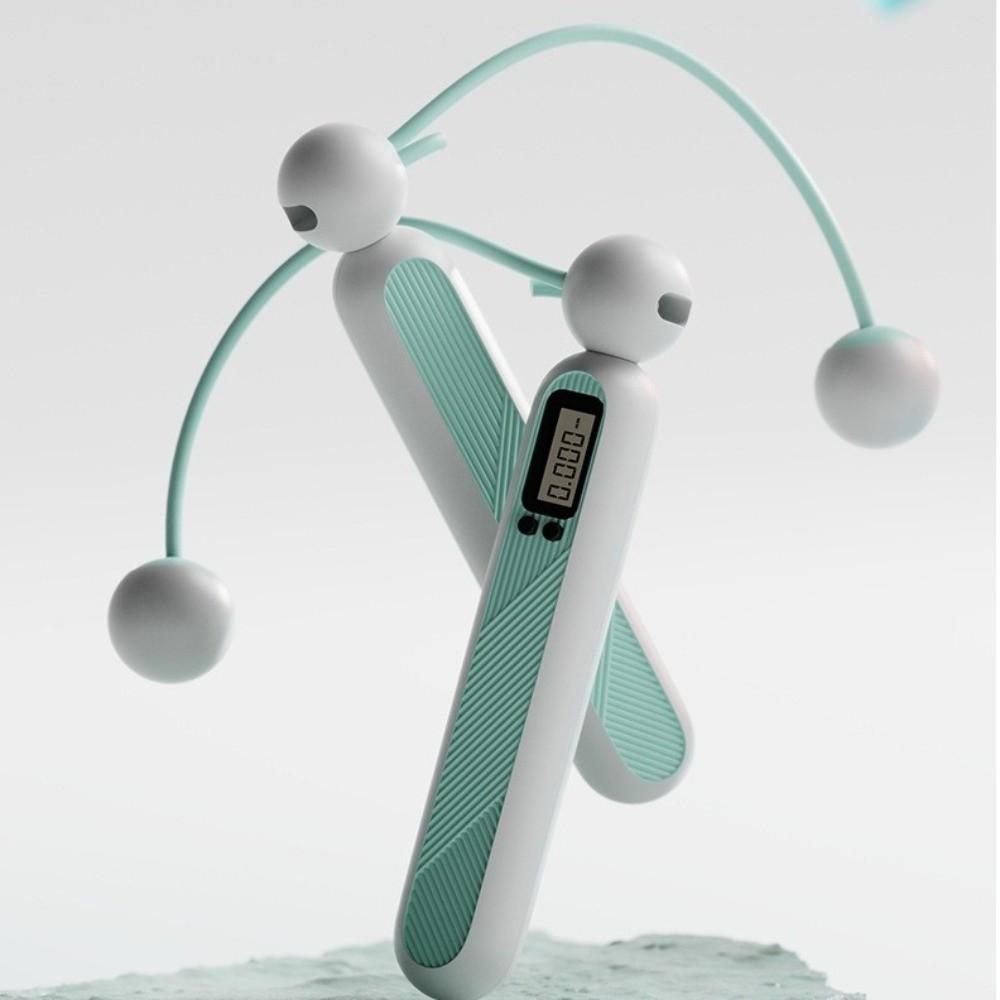 Adjustable Cordless Counting Skipping Rope with Counter Skipping Ropes  Unisex