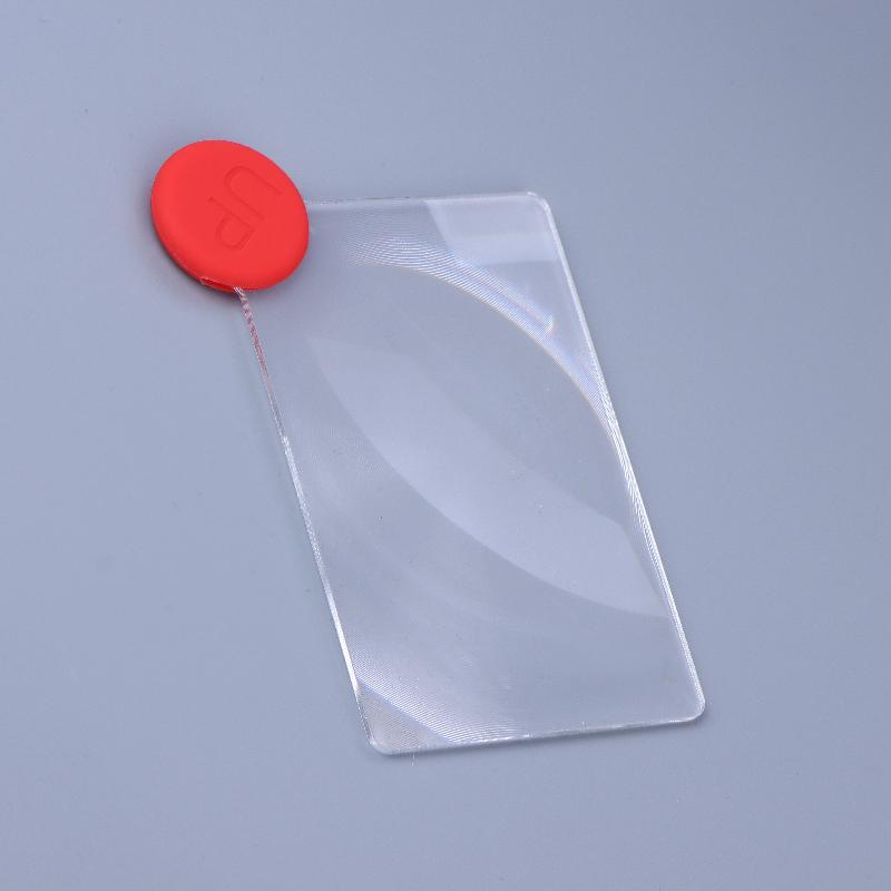 1/2Pcs Outdoor Solar Igniter 3X Magnifying Acrylic Glass Card Fire Starter Picnic Ignition Tool For Camping Tools