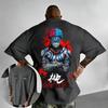 Super Sized Ghost Slayer Blade Nest Creative Printed Mens Tshirt SpringSummer Y2K Style Mens and Womens Streetwear