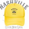 Nashville Guitars Tennessee Music Design Emblem Baseball Cap Anime Graphic Hats Adult Unisex Women Sports Outdoor