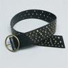 PU Leather Waist Belt with Pin Buckle Harajuku Alloy Rivet Waist Belt Woman Girls Jeans Dresses Skirt Coat Waistband