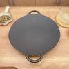 Non Stick Grill Plate Cast Iron Baking Tray Barbecue Accessory BBQ Grill Pan  Camping