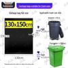 Yongchi Outdoor Extra Large Thick Black Flat Garbage Bags