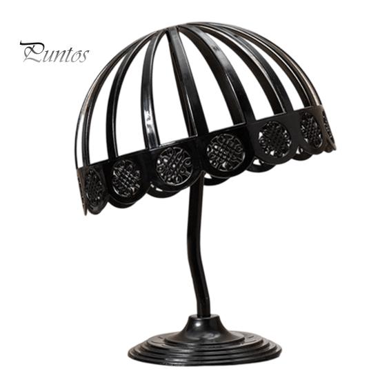 Hat Display for Boutique Stand with Arc Support, Shape Retention Lightweight Plastic Organizer, Wig Hair Salon Desktop Holder Rack Baseball