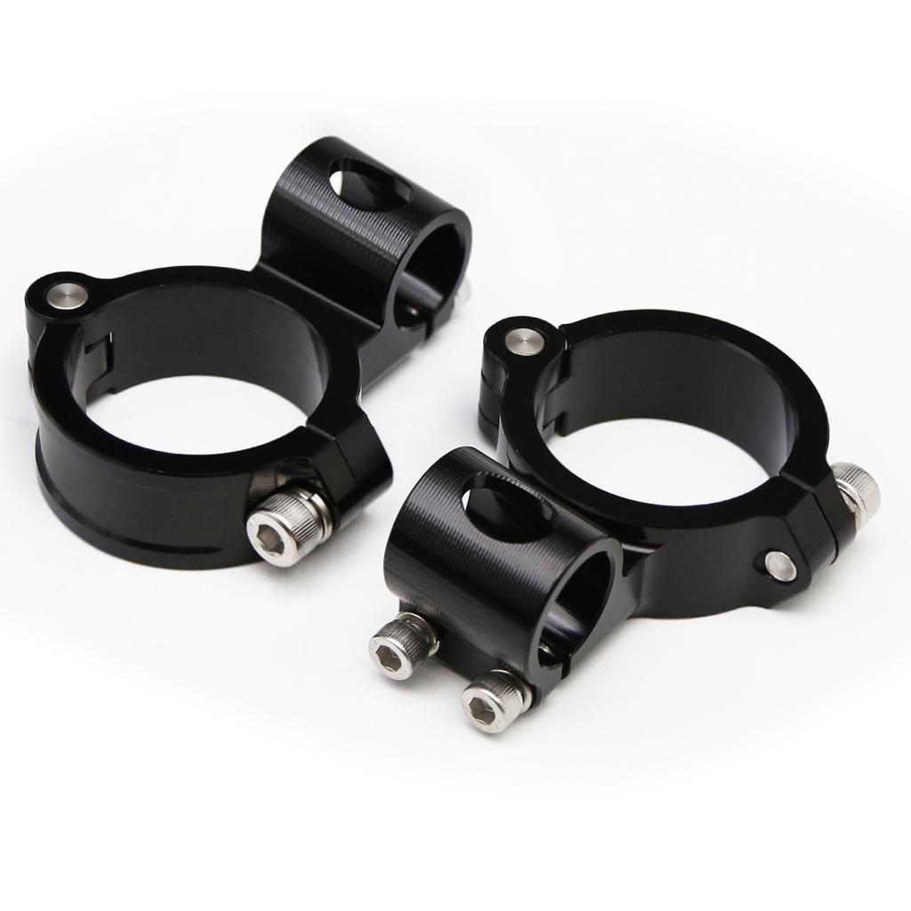 NEW Riser Rised Regular Motorcycle Racing Clip on Fork Clamp Cafe Racer 37MM 41MM 43MM 48MM 50MM 51MM 7/8" Handlebar Clip-ons