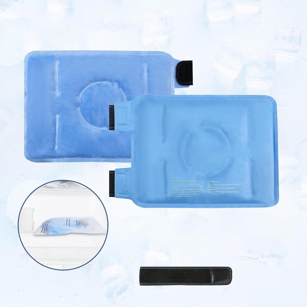 Adjustable Hot & Cold Knee Ice Pack with Nylon Strap