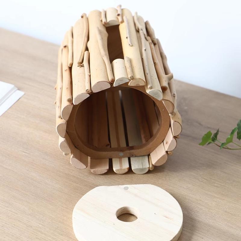 Paper Towel Box Household Living Room Desktop Wooden Paper Roll Toilet Creative Paper Drawer Tea Table Decoration