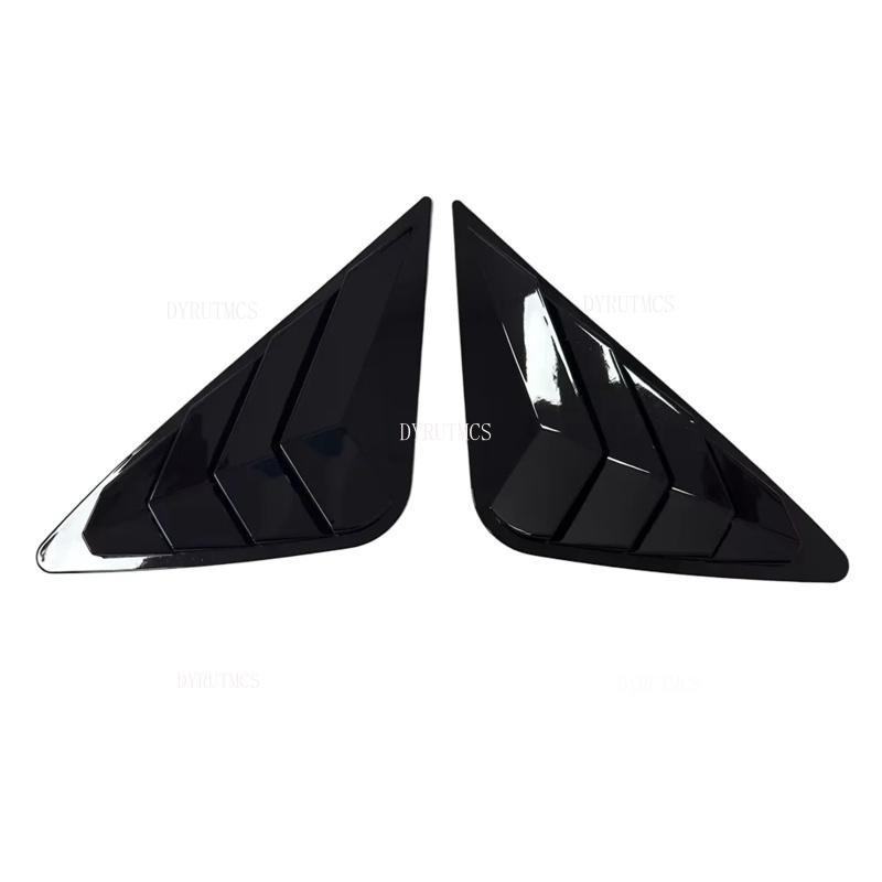 Rear Window Louver Shutter Cover Fit For Hyundai iX35 2010 2011 2012 2013 2014 2015 Side Vent Trim Windshield Car Accessories