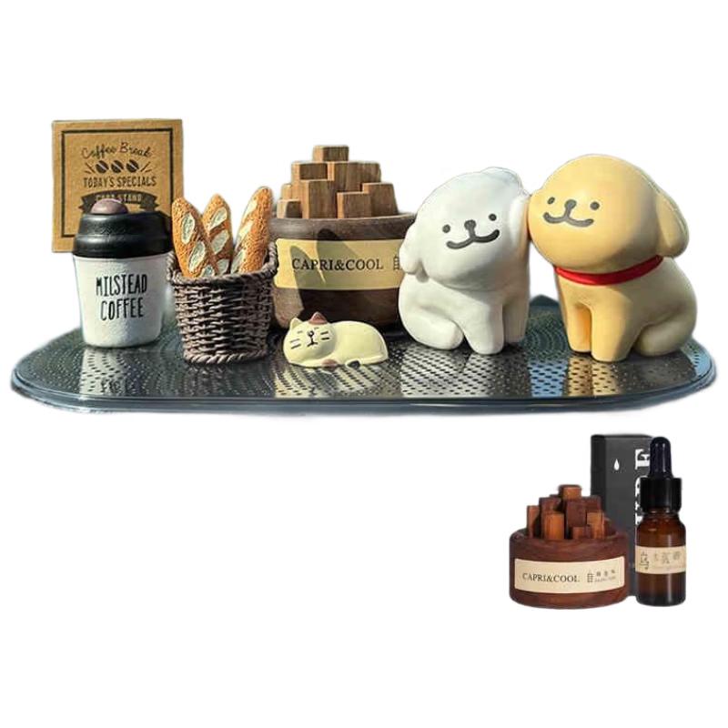 Car Aroma Diffuser Decor Set