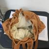 Women's Trendy Canvas Drawstring Backpack - Cool, Stylish, Simple Design for Students