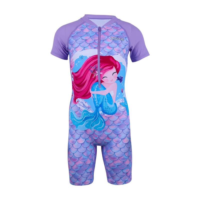 ZOKE Girls  Professional Racing One-Piece Swimsuit 130