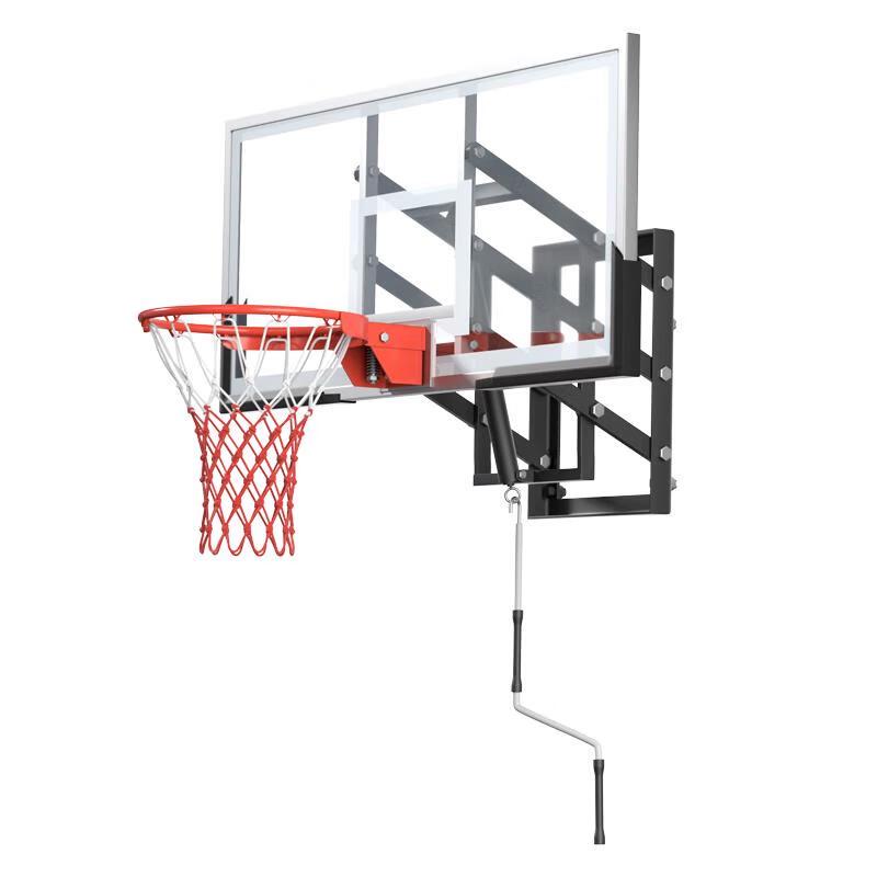 Adjustable Wall-Mounted Basketball Backboard