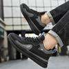 Fashion 2025 Spring Men's Low Top Thick Sole Casual Shoes Mesh Breathable Fashion Trend Sports Shoes Comfortable Lace-up Chunky sneakers