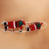 Santa Claus Climbing Ladder Ornaments Xmas Tree Santa Claus Climbing Ladder Rope Hanging Pendant Merry Christmas Decoration