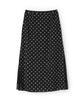 Penfield Dot Flower Layered Skirt Black_Fs2Ws84F