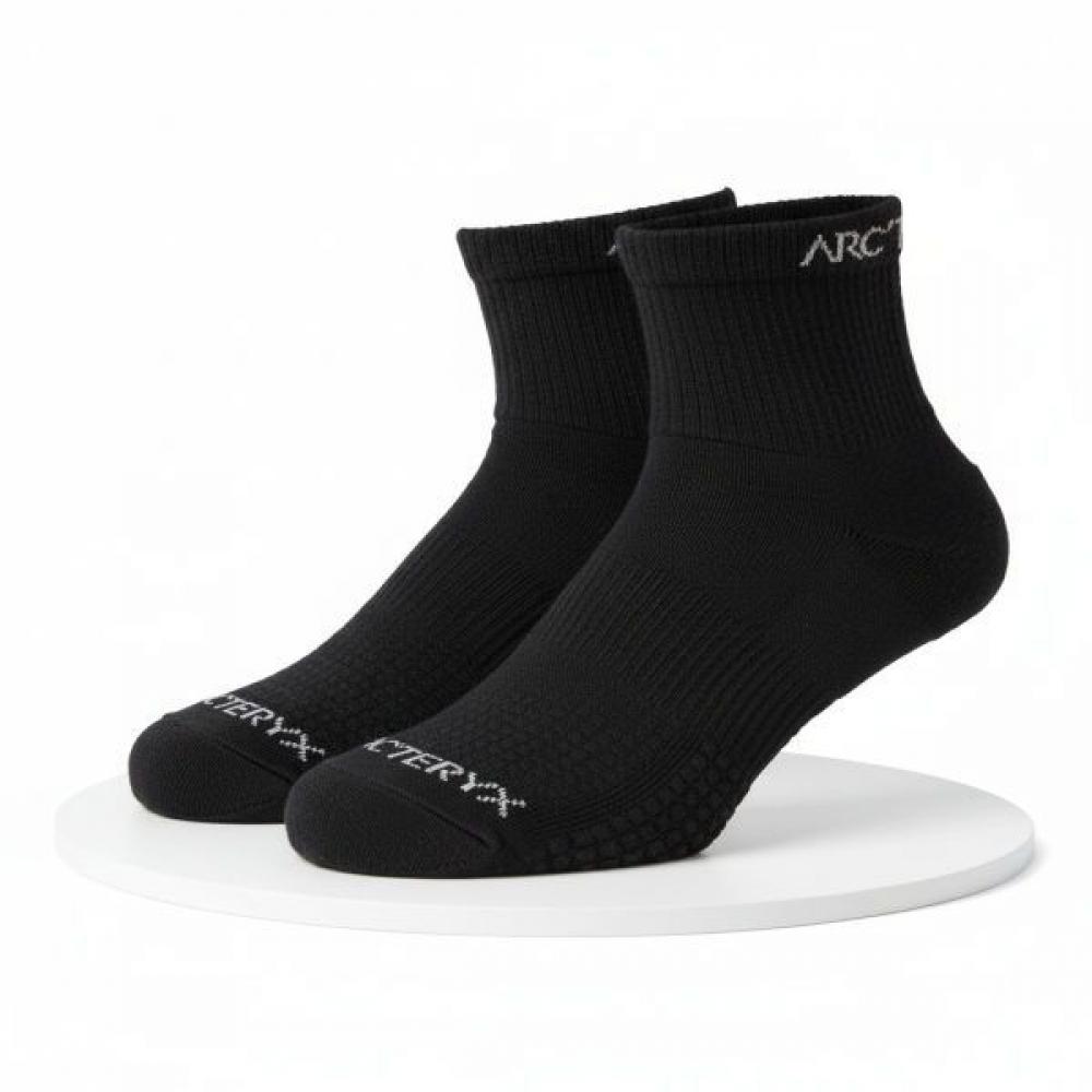 Arc Teryx Merino 14 Crew Socks Aensux7018blk Black/S (before and after 220 to 235 mm)