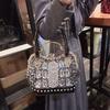 2025 New Fashion Trend Diamond Inlaid Single Shoulder Crossbody Bag Commuter Handbag