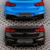 DF Style Rear Diffuser Bumper Lip For BMW 1 Series F20 F21 2015-2019 Deflector Tuning Accessories Spoiler