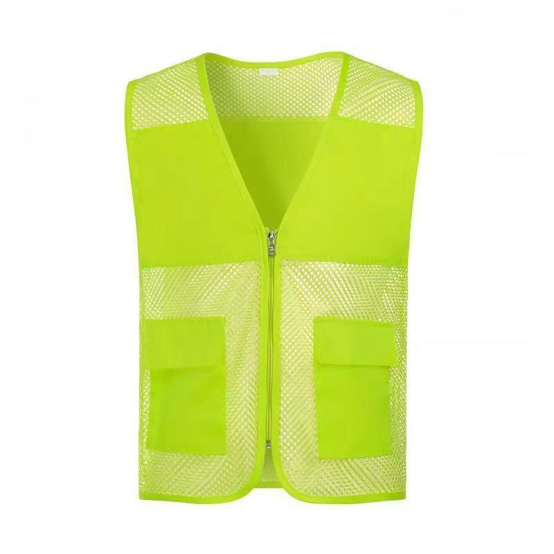 

Reflective, Breathable Volunteer Mesh Vest with Custom Logo for Greening and Sanitation Work