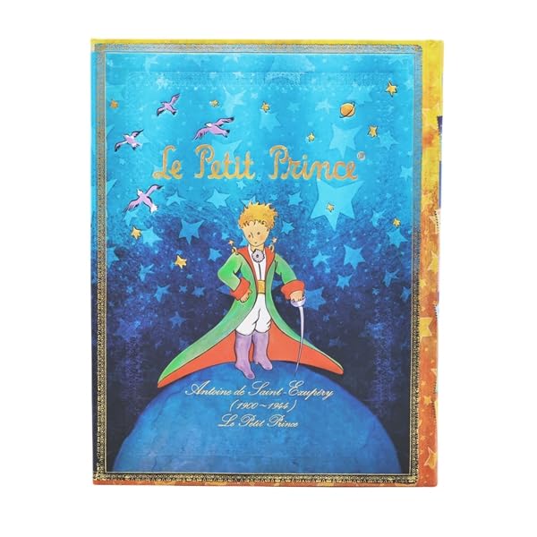 Paperblanks Hardcover Antoine de The Little B5 Notebook, Saint-Exupéry's Prince, Ultra, size, Ruled, PB9879-9