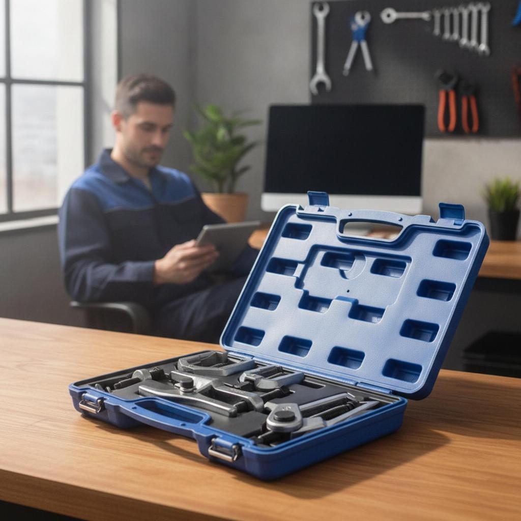 Ball Joint Extractor Kit with Carrying Case Portable for Garage