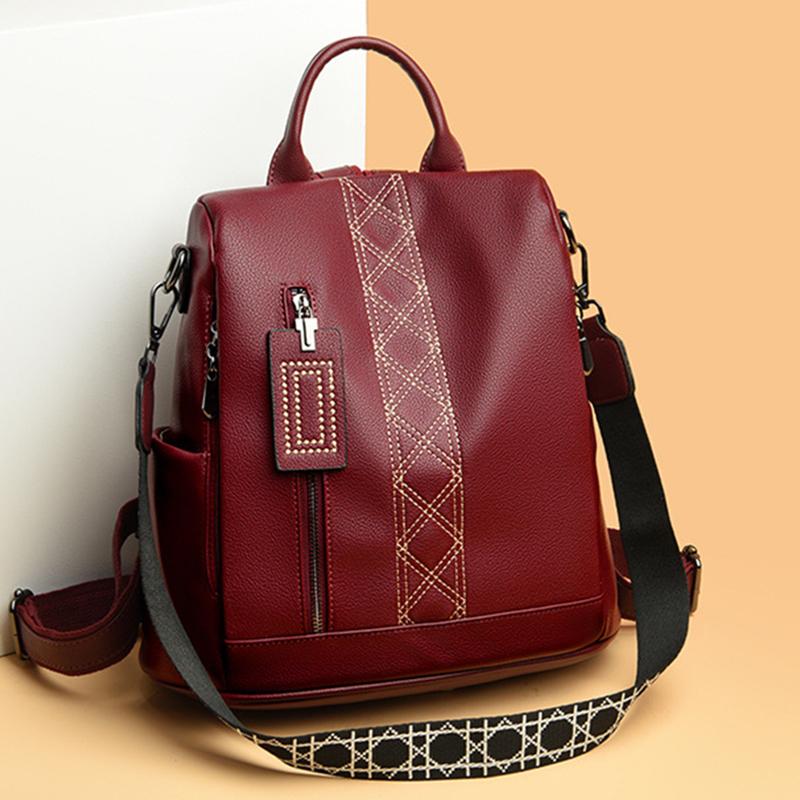 Damen-Rucksack mit großem Fassungsvermögen, Schulranzen für Schülerinnen, modische All-Match-Rucksäcke mit Diebstahlschutz für Damen, Taschen für die Schule