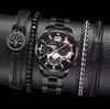 New Suit Fashion Business Calendar Watch Men'S Steel Belt Watch Watch Business Explosion Bracelet Men'S Watch