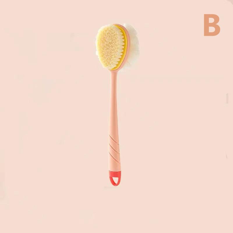 Long Handle Bath Brush Massager Back Rubbing Body Exfoliating Brush Cleaning Tools Soft Shower Tools