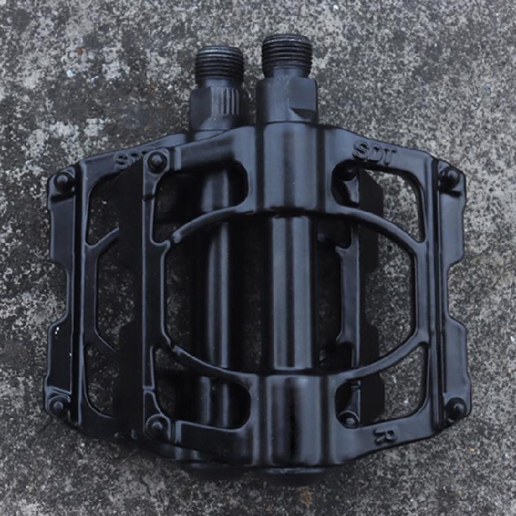 Aluminum Alloy Bicycles Flat Pedals 4 Bearings Bicycles Platform Pedals Replacement Wide Flat Cycling Pedals Enduring