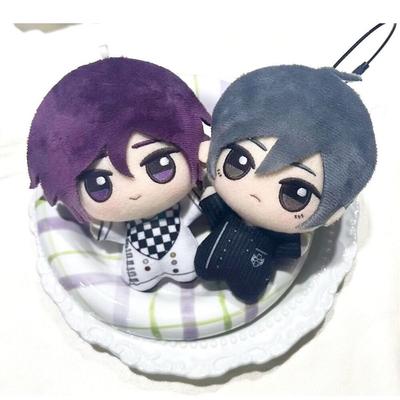 Danganronpa Kokichi Oma Saihara Shuichi 10cm Μαλακό Kawayi Μπρελόκ Βελούδινη Κούκλα Γεμιστό Παιχνίδι Κρεμαστό Βελούδινο Δώρο Anime