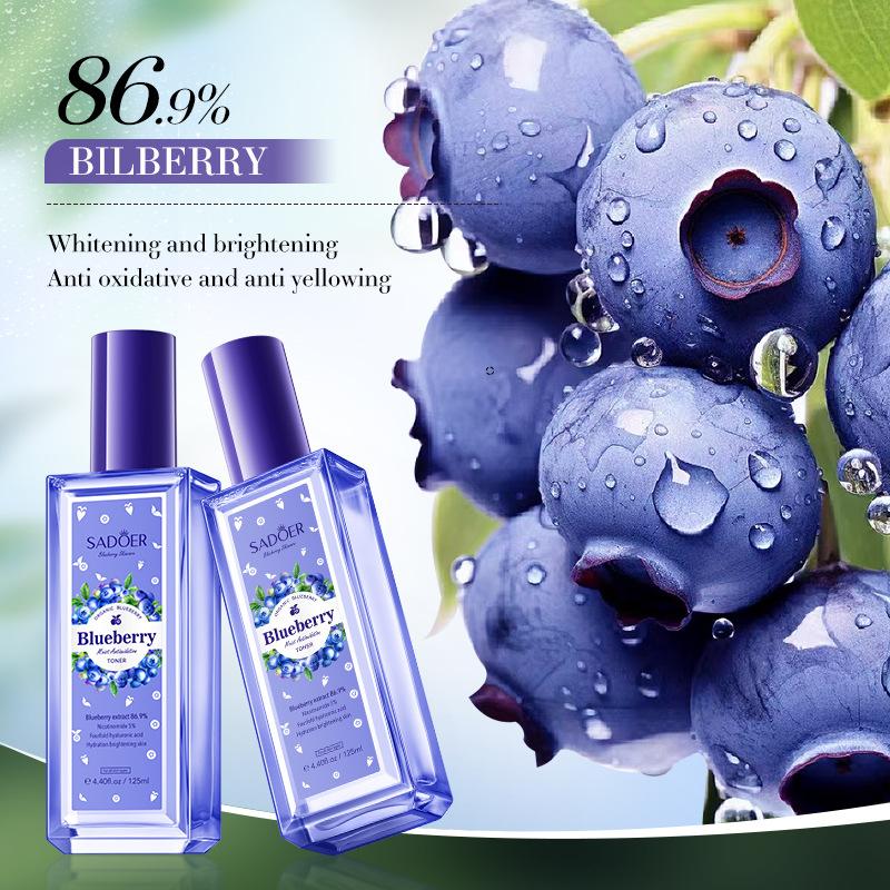 Blueberry Hyaluronic Acid Toner 125mSADOER Moisturizing Antioxidant Moisturizing Water