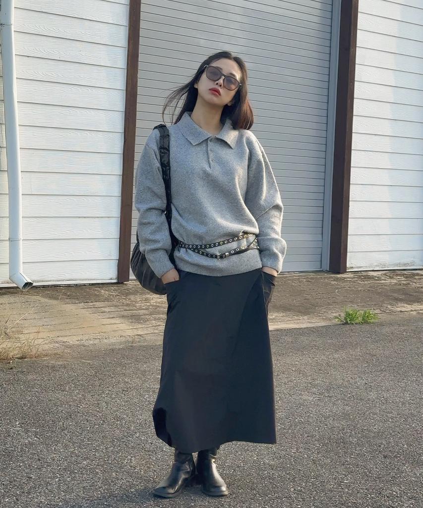 POLYGRAM Soft Wool Blend Collared Knit - 5 Colors