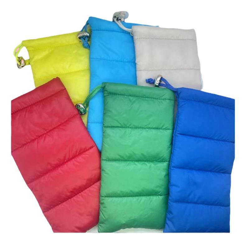 Insulated Drawstring Glasses and Phone Storage Bag