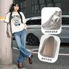 Foam sole sheepskin pad autumn new thick-soled small leather shoes versatile fashion single shoes women