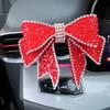 Car Perfume Clip Bow Air Outlet Decorations Car Air Conditioner Air Vent Interior Decoration Accessories