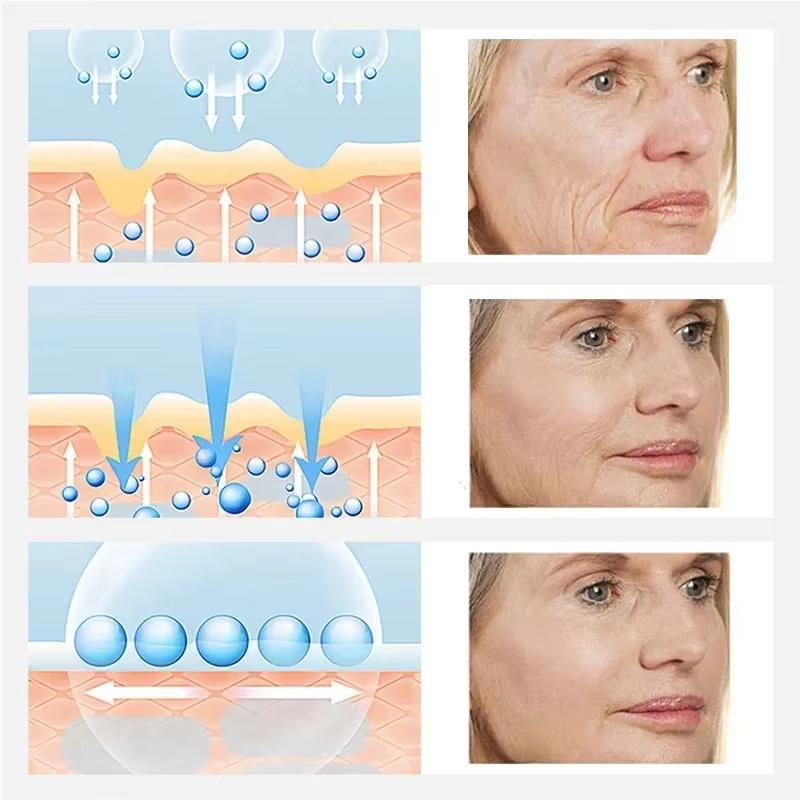 Collagen Nasolabial Folds Patch Contain Hyaluronic Acid Instant Firming Skin Fade Fine Lines Deep Moisturizing Facial Mask
