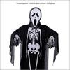 New Year's Day Costumes: Horror Attire, Props, Skulls, Skeleton Ghost Outfits, Scream-inspired.