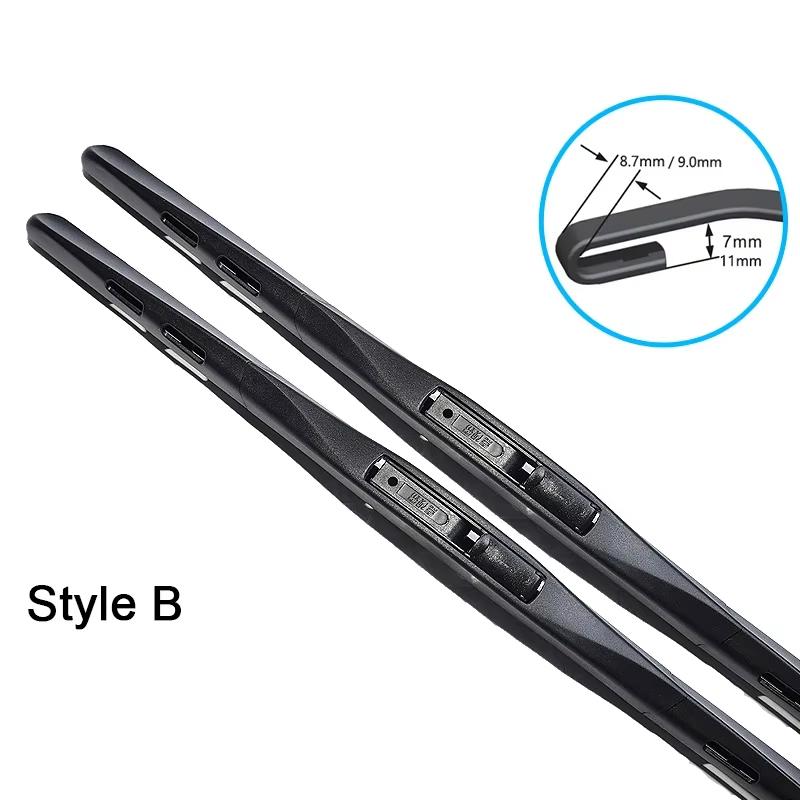 Car Wiper Blades For Jeep Wrangler TJ 1997~2006 2005 2004 2003 2002 2001 Window Windshield Front Wiper Cleaning Car Accessories